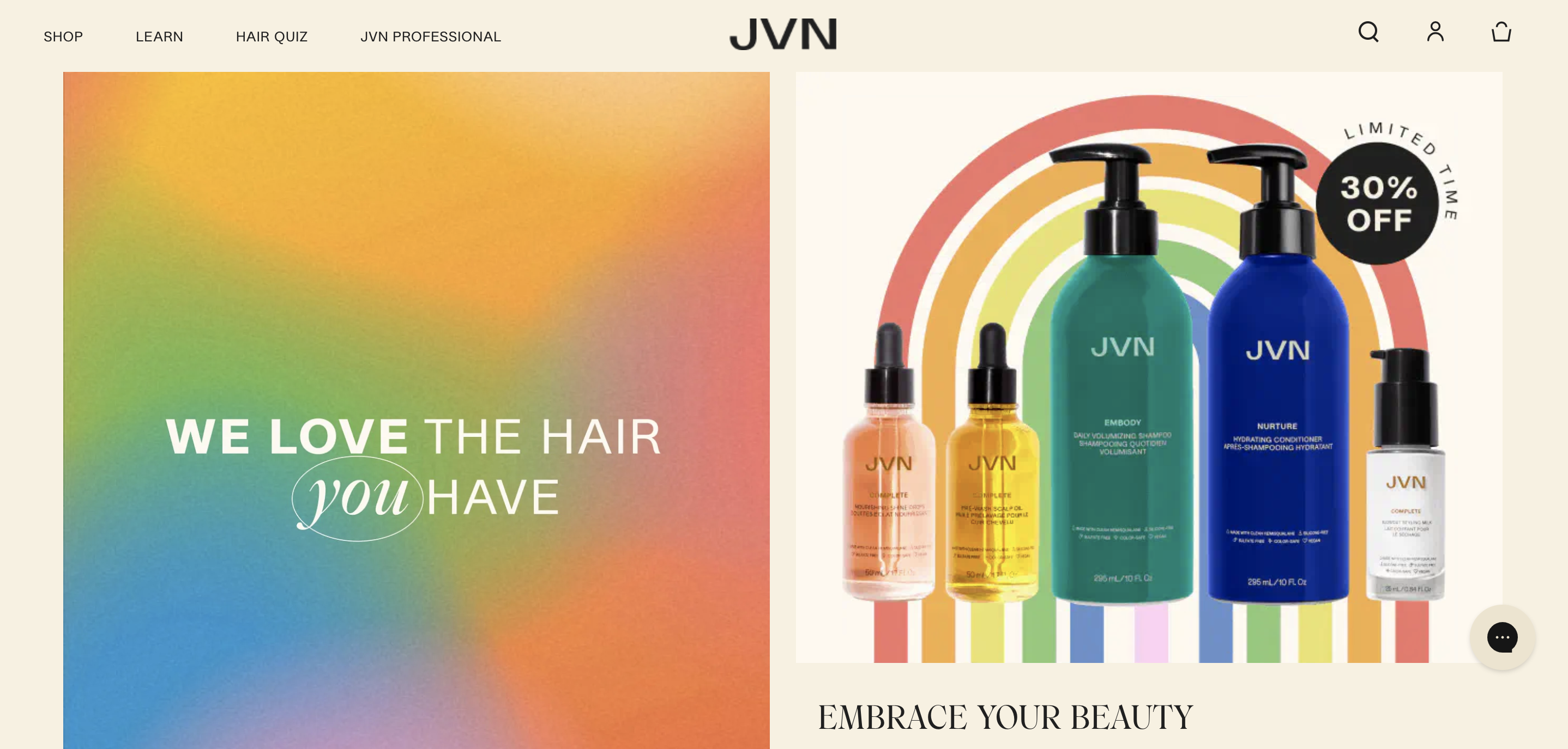 JVN Haircare 2024